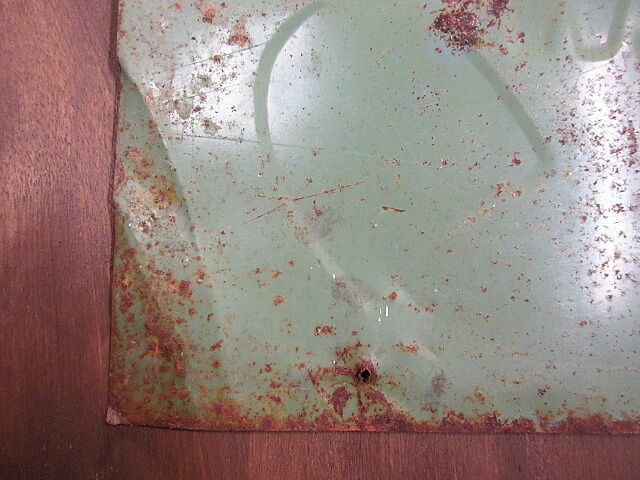 ビンテージ40's○CAT'S PAWアドバタイジングメタルサイン○201210n1