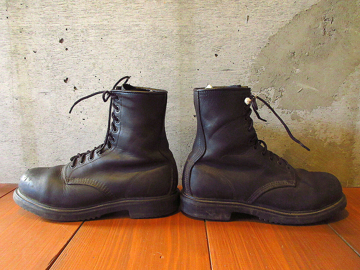 2000's○RED WINGレザーワークブーツ黒size 8○230905k7-m-bt-26cm