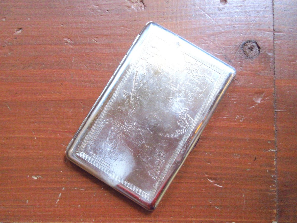 ビンテージ-50's○スーベニアシガレットケース○250518k6-otclct -1950s