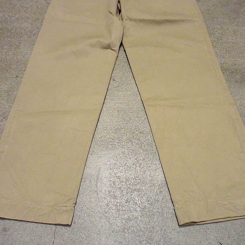 60's US ARMY チノトラウザーズ USA ビンテージ 古着 チノパン 60's US.ARMY チノトラウザー - used&vintage box Hi-smile