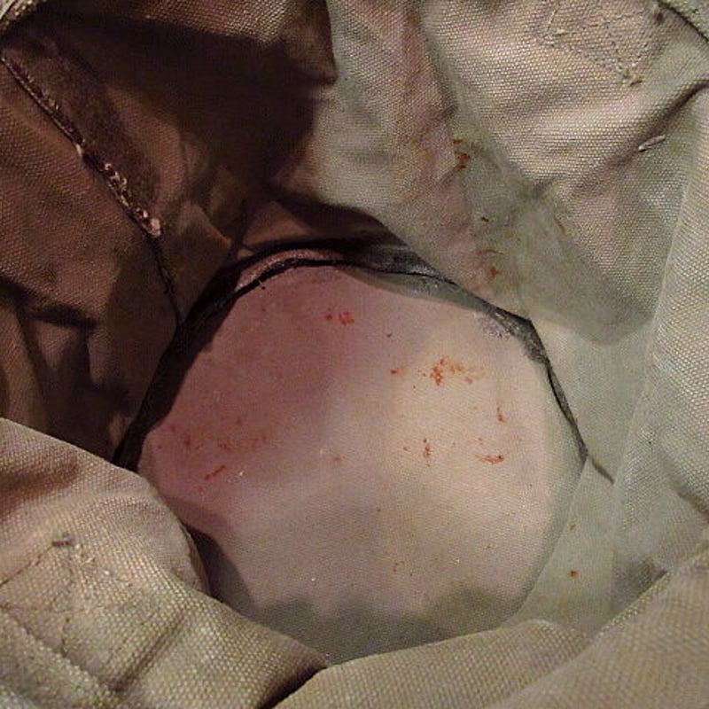 ビンテージ40's○USミリタリーコットンキャンバスバケツ○201028n7-bag