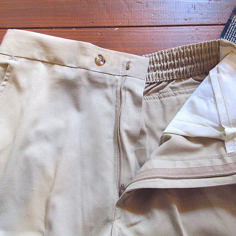 ビンテージ80's○DEADSTOCK McGREGORチノトラウザーズ表記32×30○250