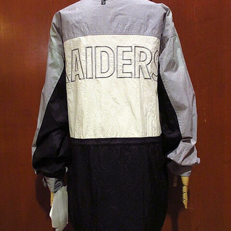 ビンテージ90's○DEADSTOCK PRO PLAYER RAIDERSスリートーンナイロ