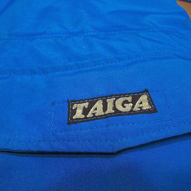 ビンテージ80's○TAIGAマウンテンパーカー青size M○240327j3-m