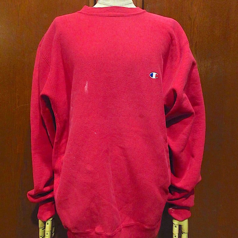 ビンテージ90's○Championリバースウィーブスウェットピンクsize L