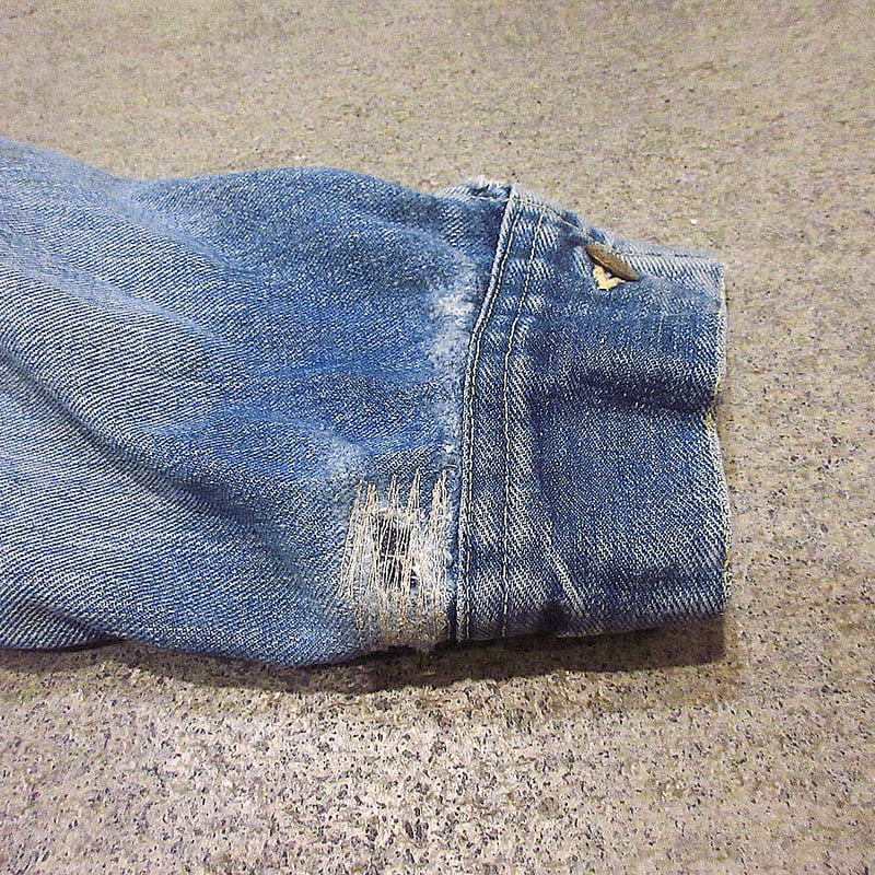 ビンテージ60's○Lee 101-Jデニムジャケットsize 44-L○220222s5-m