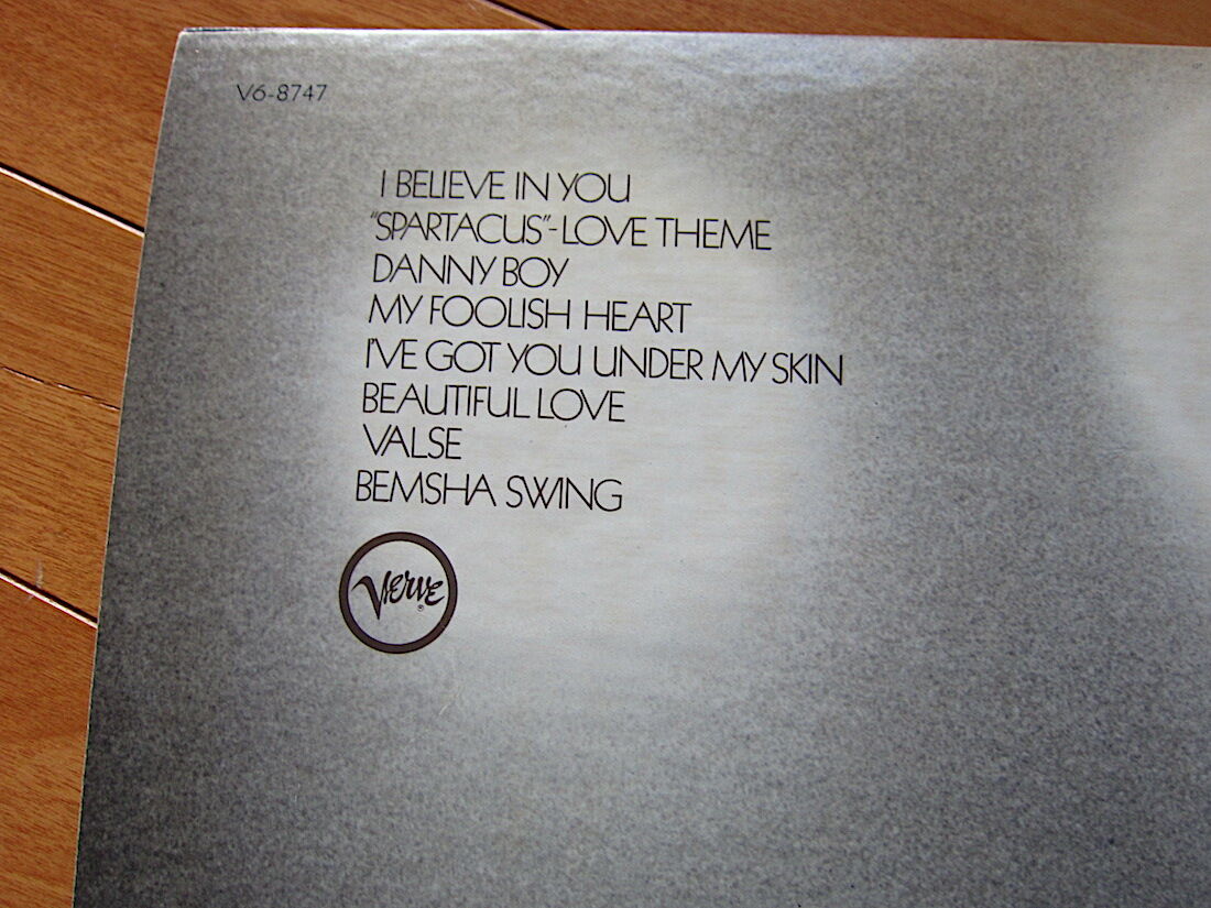 肉筆ビル・エヴァンス ゴメス ジグムンド サイン アナログレコード LP ジャズ BILL EVANS○THE BEST OF BILL EVANS Verve Records