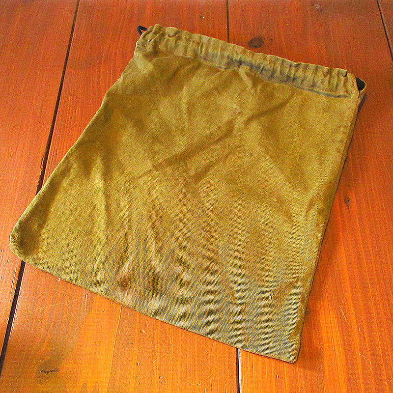40sアメリカンレッドクロス　巾着 40s USA製 AMERICAN RED CROSS HBT ミニポーチ 巾着