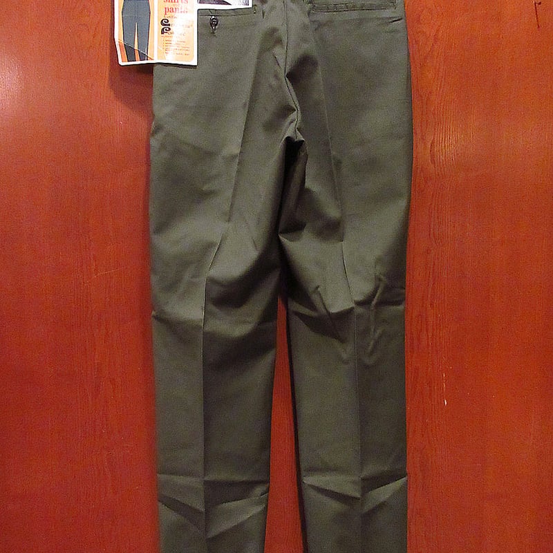 ビンテージ70's○DEADSTOCK OSHKOSHワークパンツオリーブ ビンテージ70's○DEADSTOCK OSHKOSHワークパンツオリーブ