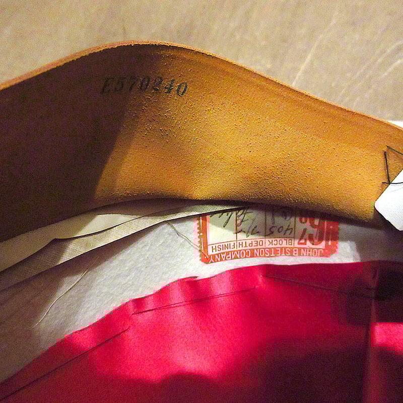 JOHN B STETSON フェルトハット 古着 ビンテージ ステットソン フェルトハット商品一覧 | STETSON正規販売店 帽子