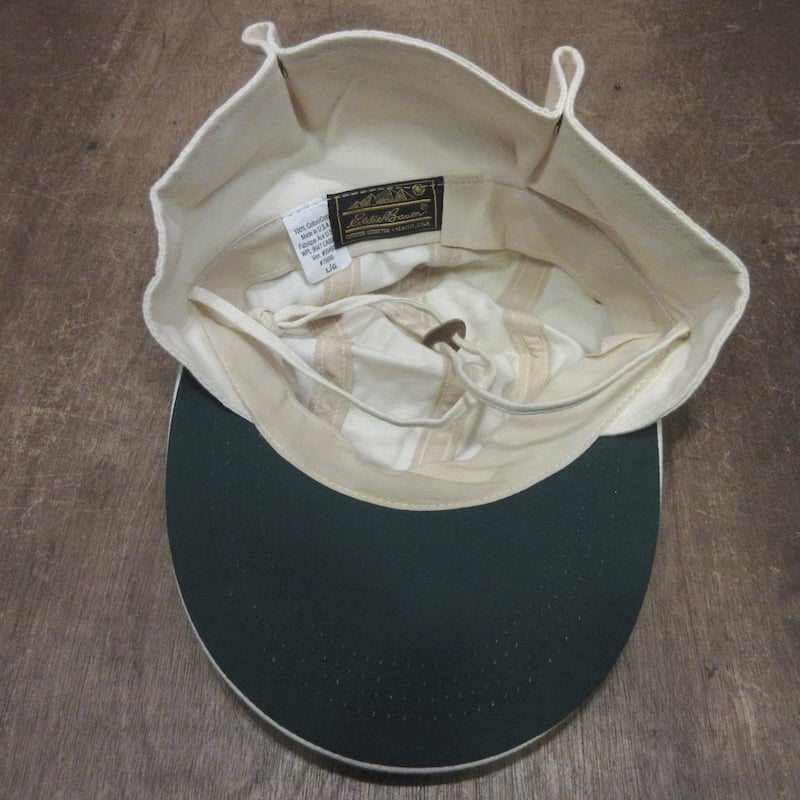 ビンテージ80's○DEADSTOCK Eddie Bauerロングビルキャップ○250602