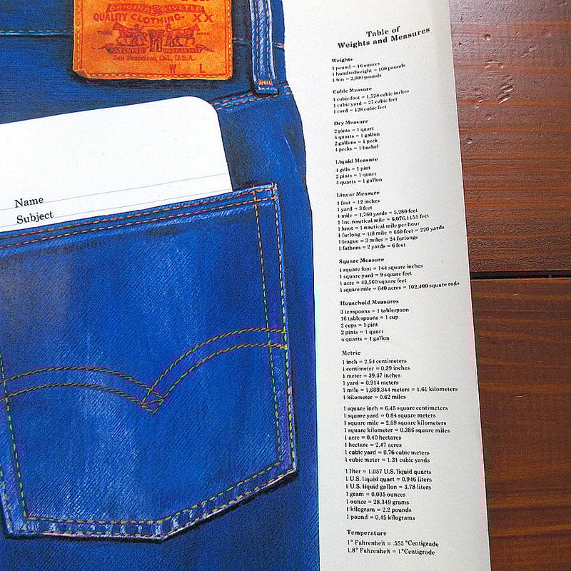 ビンテージ70's○Levi's BIG E 501アドバタイジングポスターA ビンテージ70's○Levi's BIG E 501アドバタイジングポスターA