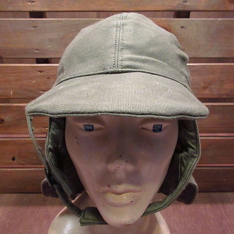 希少 1940s vintage 米軍 実物 USN デッキキャップ F 1940〜1950年代 米軍 米海軍N-1デッキキャップ後期型7 1/4新品