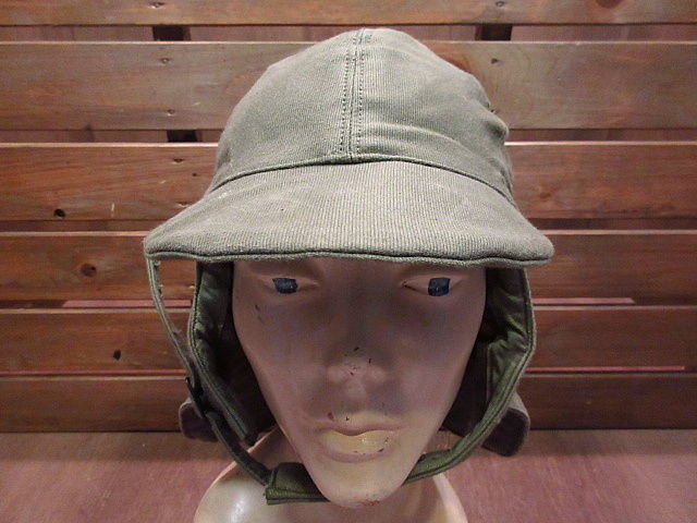 ビンテージ40's○U.S.NAVY N-1 NXsxデッキキャップ7 1/2○200803n