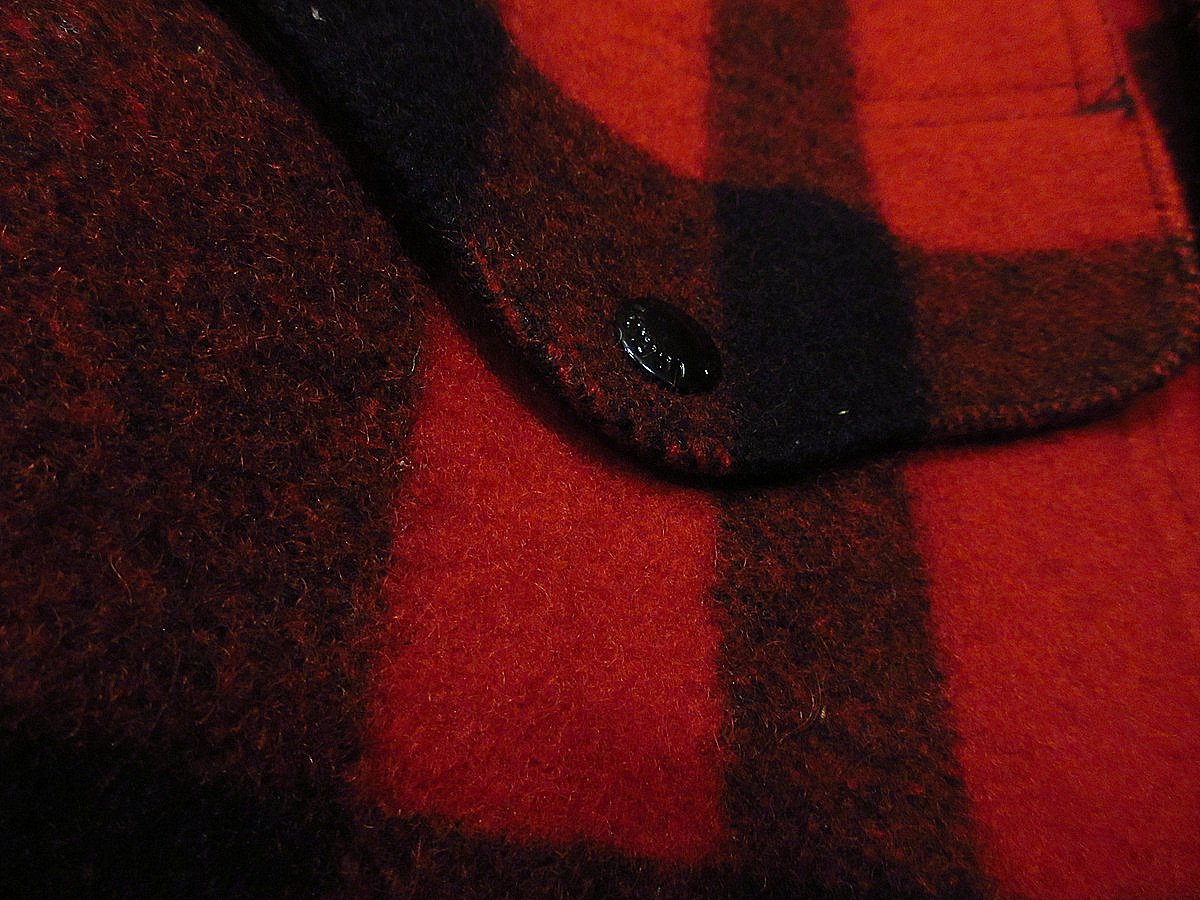 ビンテージ70's80's○FILSONバッファローチェックウールシングル