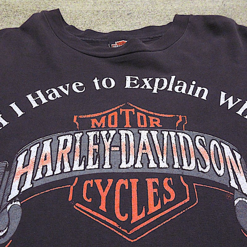 ビンテージ90's○HARLEY-DAVIDSONプリントTシャツsize XXL○26052