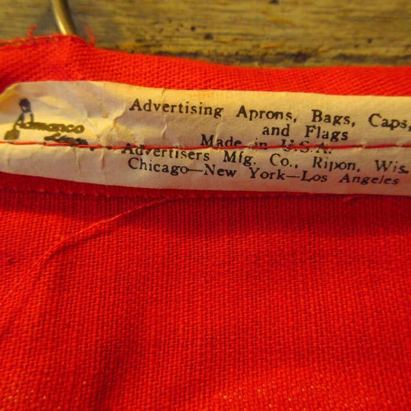 ビンテージ セーフティーフラッグ アドバタイジング バナー 旗