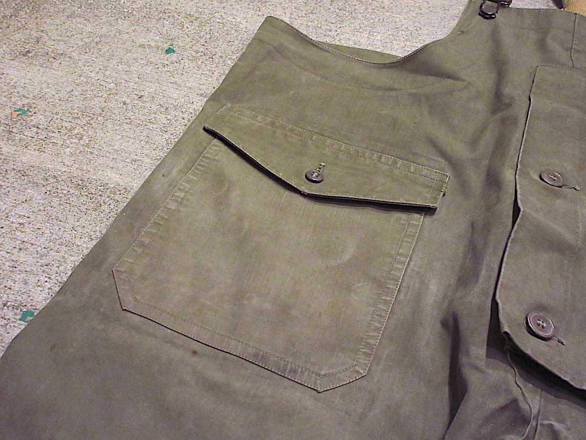 米軍 実物 USN レインパンツ WWII