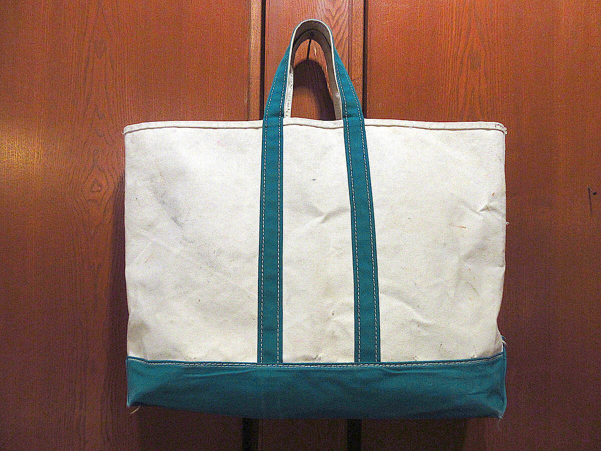 【L.L.Bean ]80s bean tote large size　耳付き