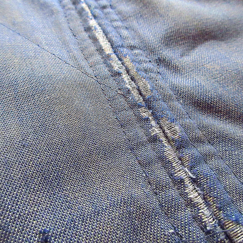 ビンテージ70's○OSHKOSH B'GOSH 711裏地ブランケットデニムワーク