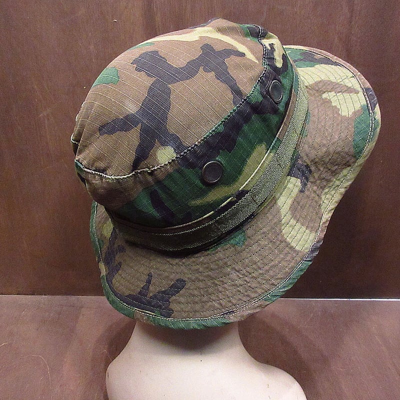 ブーニーハット リーフカモ ジャングルハット 実物 当時物 ベトナム
