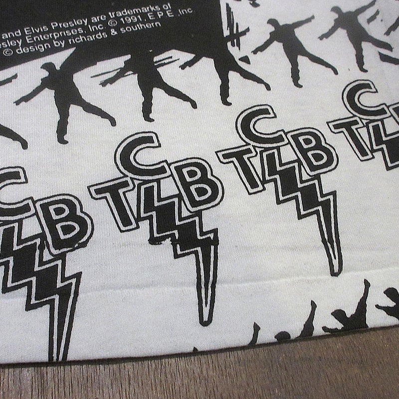 エルヴィスプレスリーヴィンテージモノクロラグ