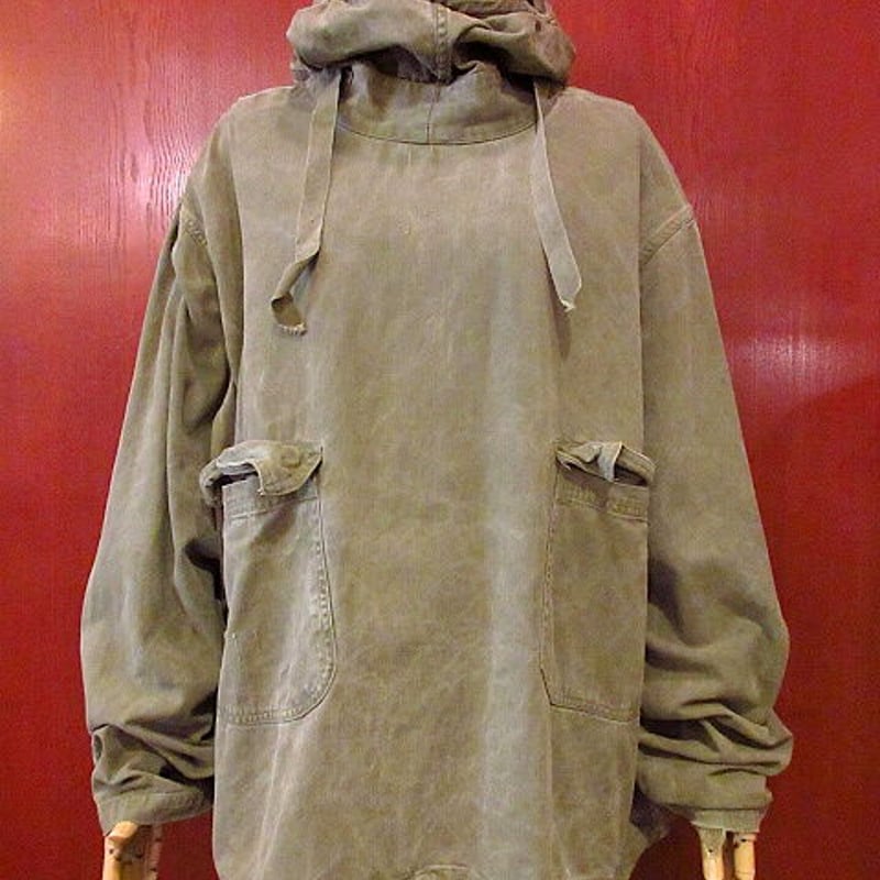 ビンテージ40's○U.S.NAVYサルベージパーカ Size L○201002s1-m-jk
