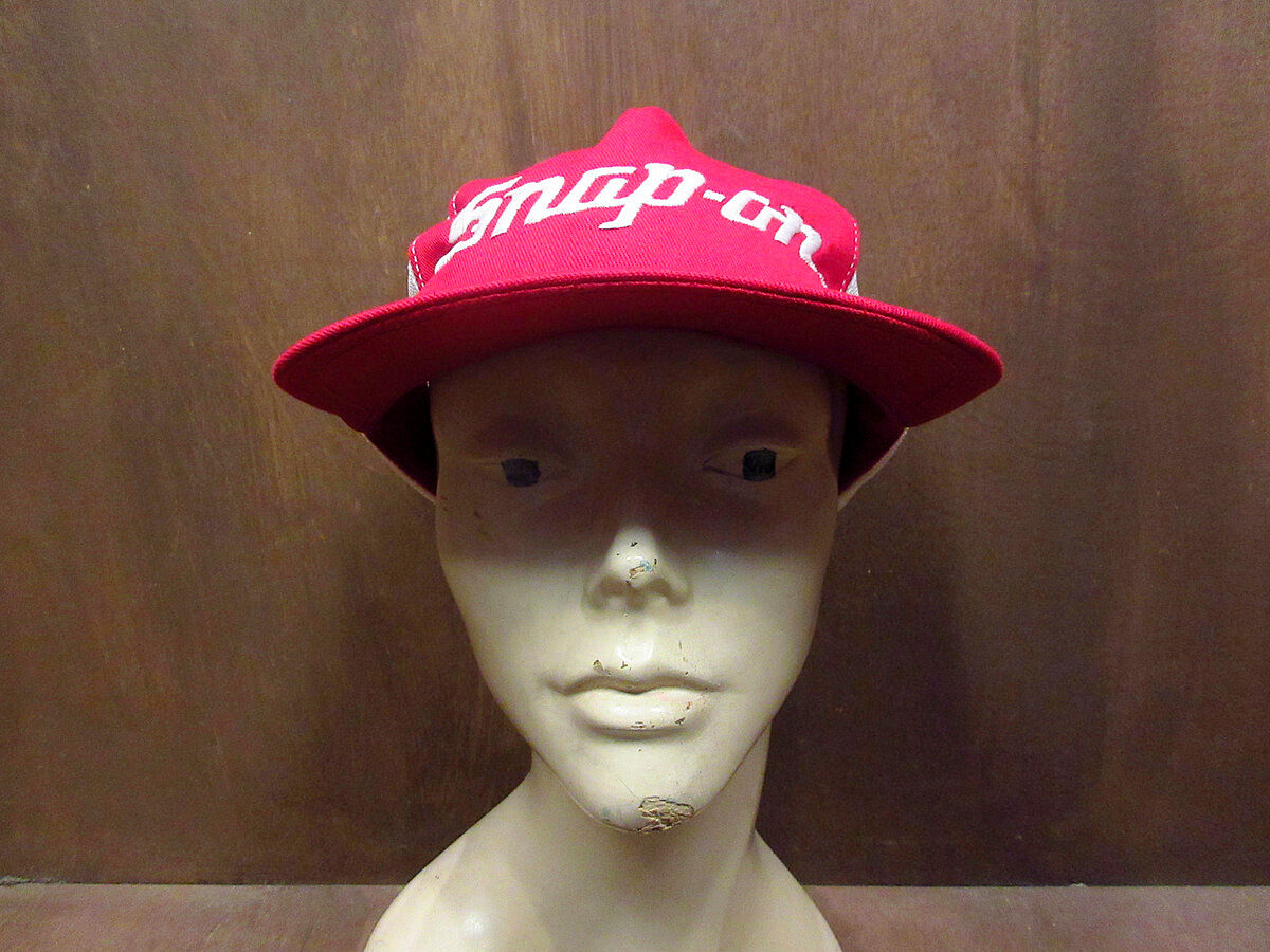 ビンテージ70's80's○K-BRAND Snap-on スナップバックメッシュ ビンテージ70's80's○K-BRAND Snap-on スナップバックメッシュ