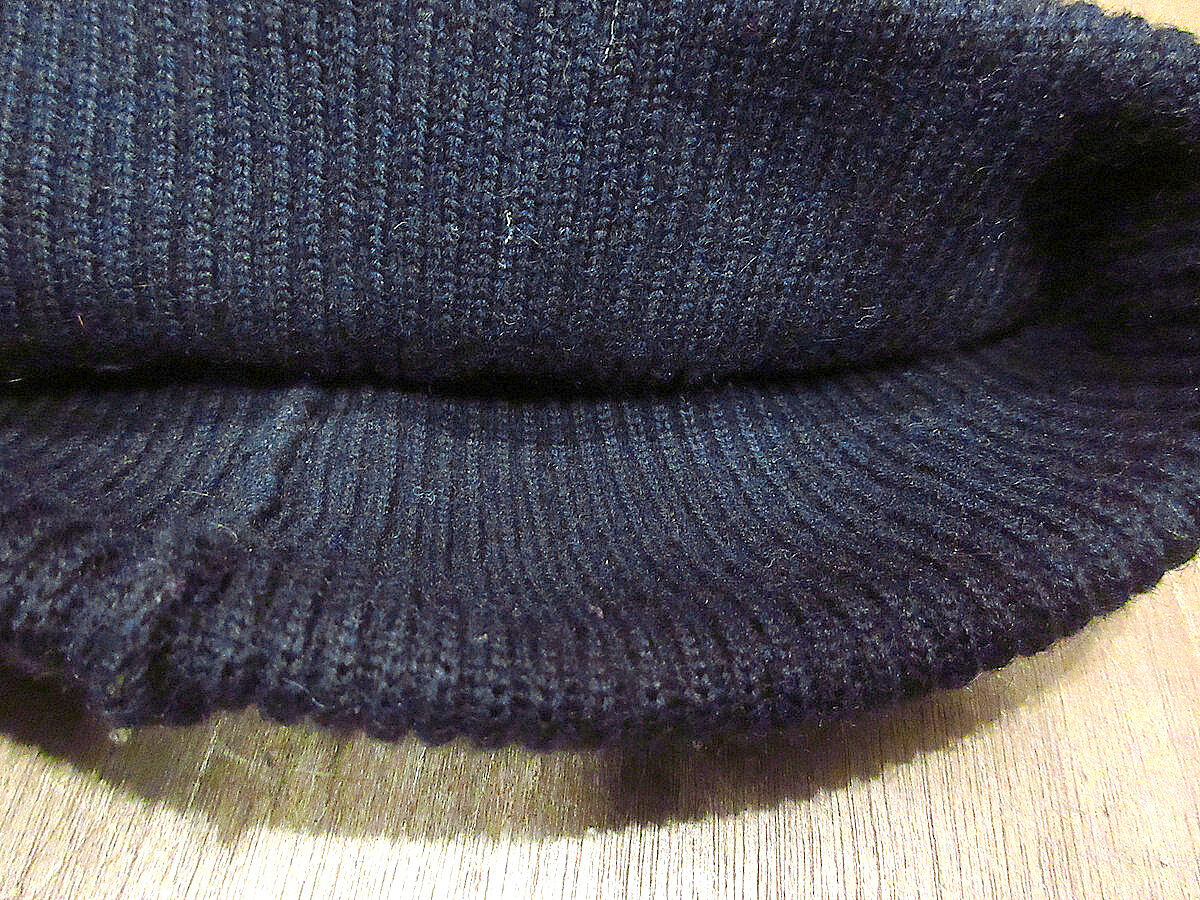 ビンテージ40's○U.S.NAVYウールワッチキャップ○211030s4-m-cp