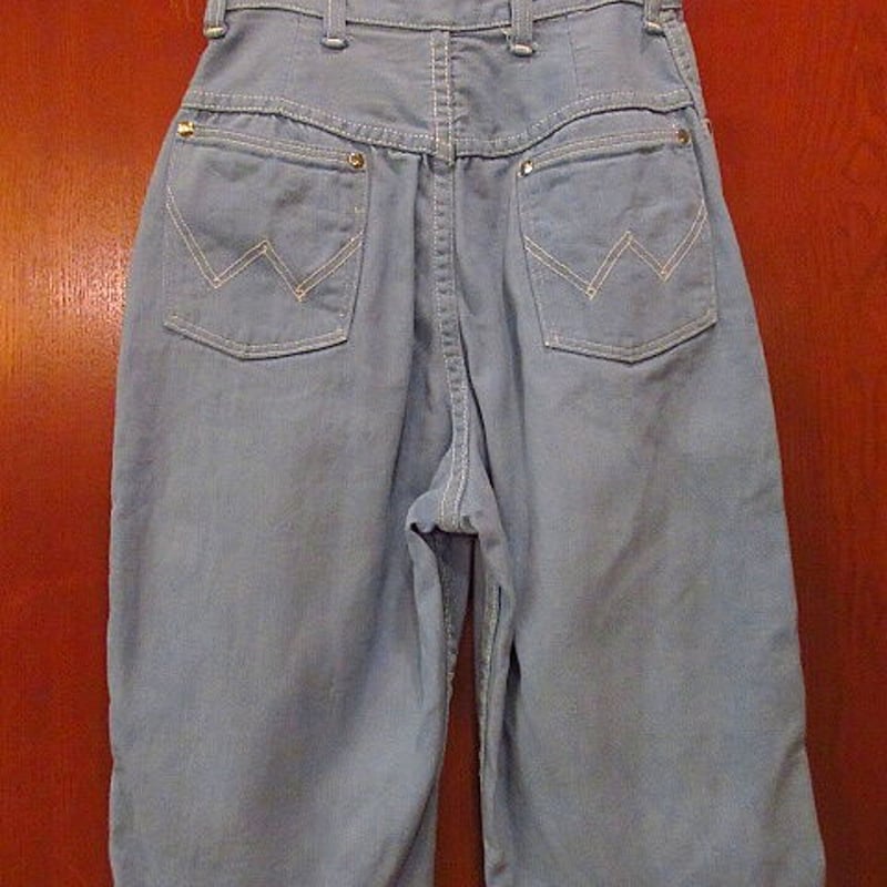 ビンテージ60's○Wrangler BLUE BELLレディースハーフパンツサックス