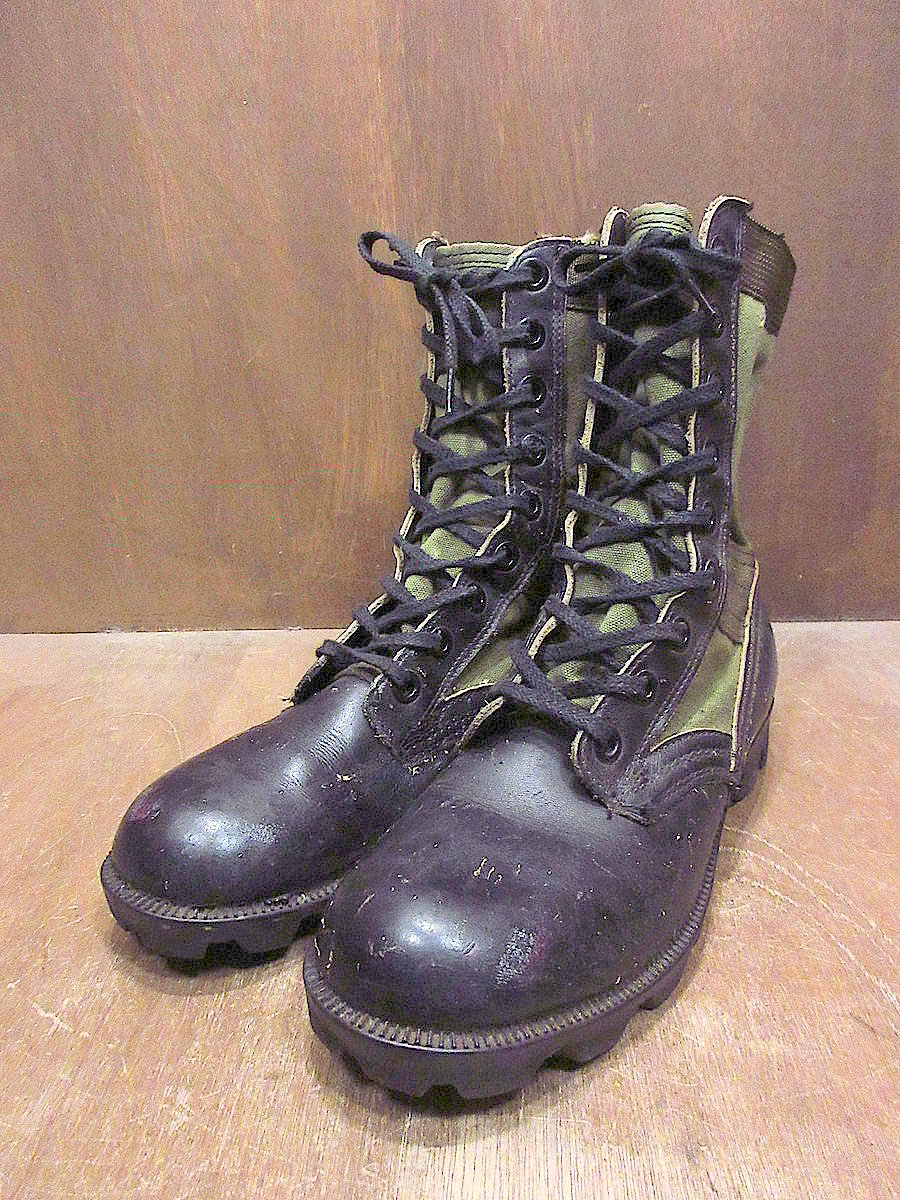 ✨米軍•実物✨ヴィンテージ U.S.ARMYトロピカルコンバットブーツ 28cm ビンテージ60's○U.S.ARMYトロピカルコンバットブーツsize 7 N