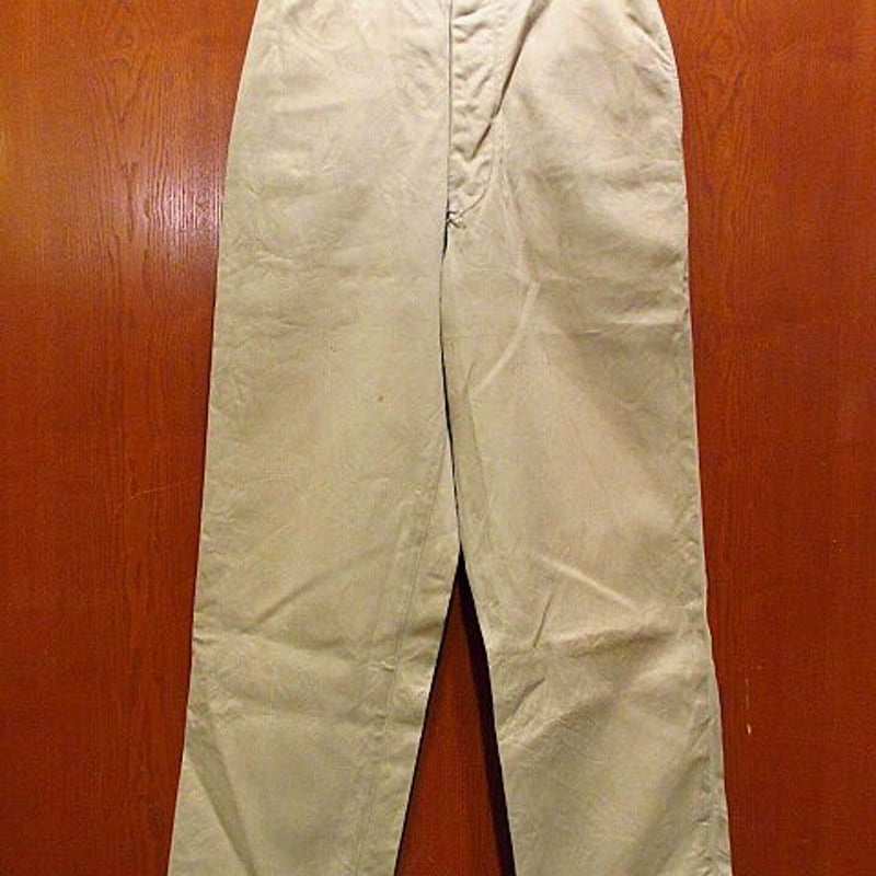 ビンテージ50's○U.S.ARMY M-1945ボタンフライチノトラウザーズ ビンテージ50's○U.S.ARMY M-1945ボタンフライチノトラウザーズ