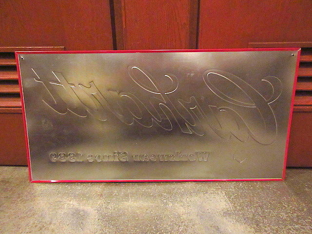 ビンテージ90's○Carharttアドバタイジングサイン○200613s8-sign USA