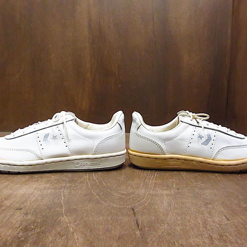 ビンテージ80's○DEADSTOCK CONVERSEレディースCHRIS EVERT白9○