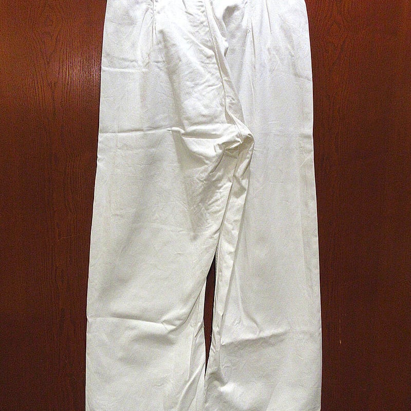 ビンテージ~60's○U.S.NAVYボタンフライセーラーパンツW76cm