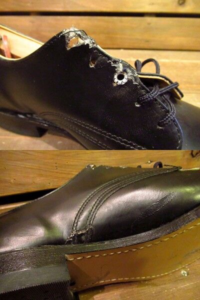 ビンテージ70's80's○U.S.NAVY サービスシューズ Size 8○odst