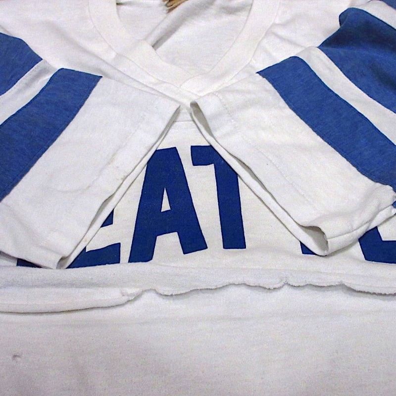 ビンテージ80's○SEATTLE SEAHAWKSフットボールTシャツ白size M○240