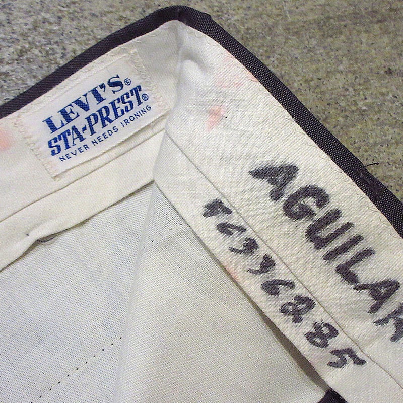 60's70's LEVI'S STA-PREST スラックスパンツ 60's70's LEVI'S STA-PREST スラックスパンツ パンツ スラックス