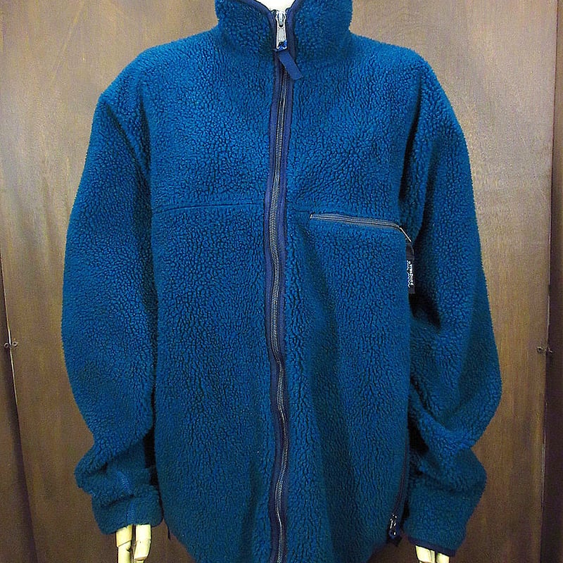 ビンテージ90's○Patagoniaヘビーレトロパイルカーディガン深緑 ビンテージ90's○Patagoniaヘビーレトロパイルカーディガン深緑