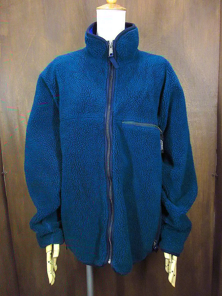 ビンテージ90's○Patagoniaヘビーレトロパイルカーディガン深緑 ビンテージ90's○Patagoniaヘビーレトロパイルカーディガン深緑