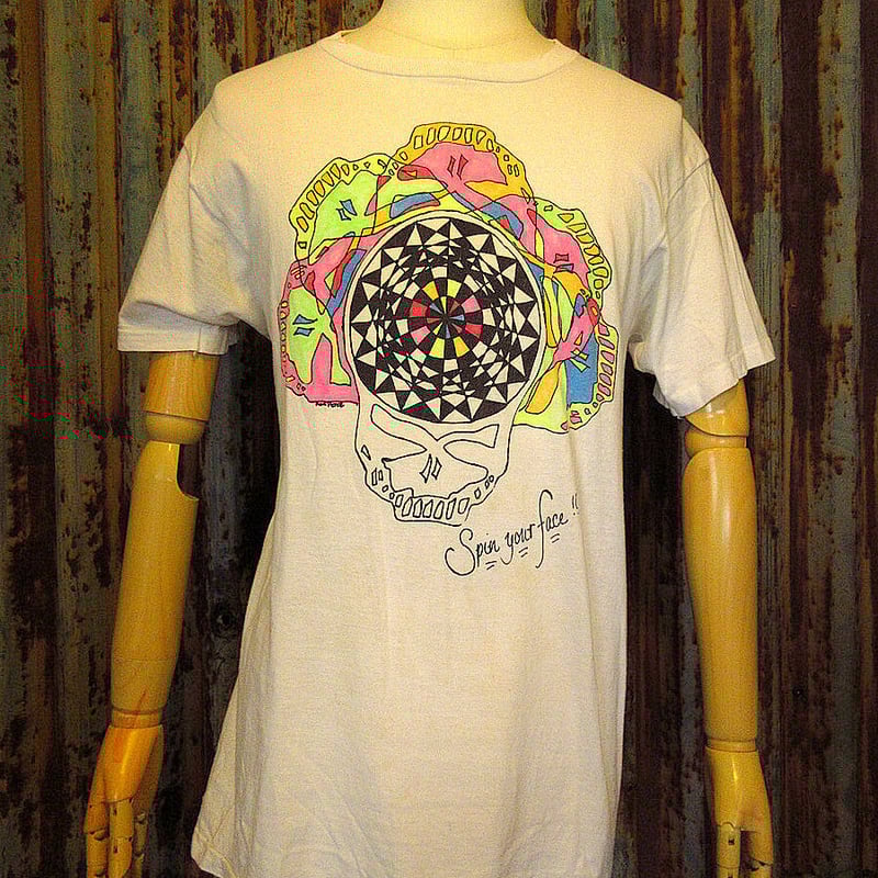 激レア　フルプリント 総柄Grateful Dead Tシャツ Lサイズ 入手困難 激レア 70s 80s ヴィンテージ グレイトフル デッド T