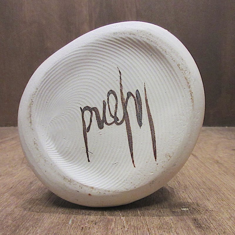 ビンテージ○セラミックフラワーベース○251016z1-otclct花瓶レトロ