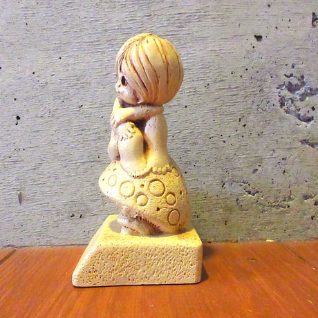 ビンテージ70’s●PAULA社製メッセージドール●250308k1-dollインテリアプレゼント置き物ギフトオブジェ