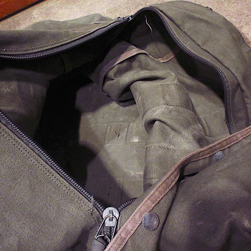 ビンテージ80's○USAFフライヤーズキットバッグ○231113m7-bag