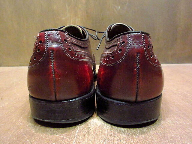 Allen Edmonds McAllister ウイングチップシューズ赤茶 11C○2103