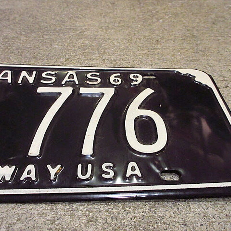 60年代　ビンテージ　モンスター　ライセンスプレート　6枚　hot rod 60年代 ビンテージ モンスター ライセンスプレート 6枚 hot rod