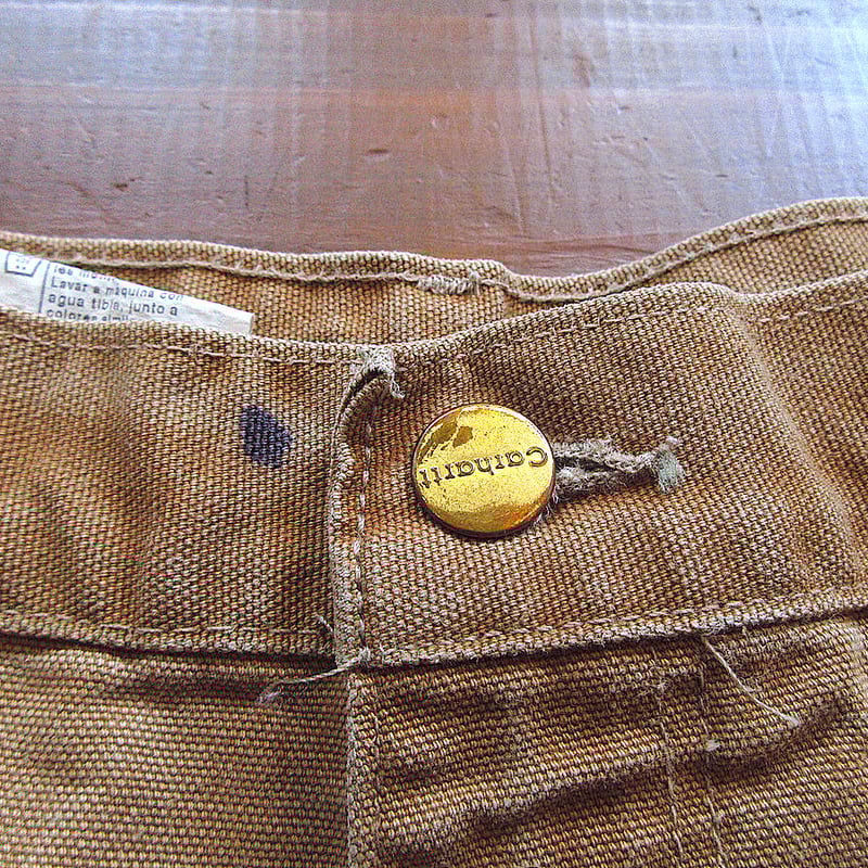 2000s Carhartt ダブルニー ブラウン y2k ボロ 2000s Carhartt