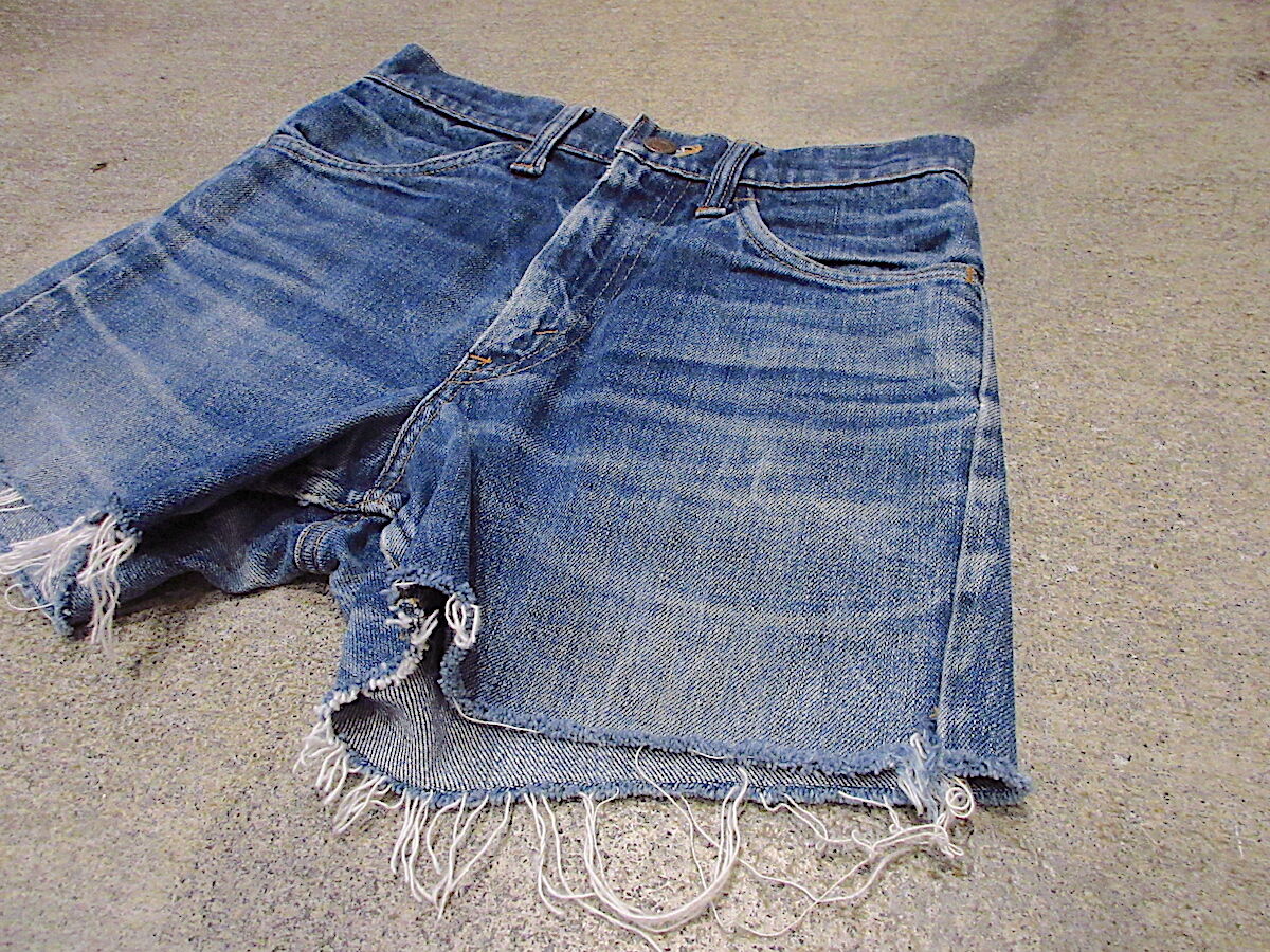 ビンテージ60's70's○Levi's 646 or 684デニムカットオフショーツBIG