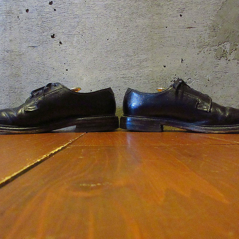 ビンテージ70's○プレーントゥシューズ黒size 10 D○250414j3-m ビンテージ70's○プレーントゥシューズ黒size 10 D○250414j3-m