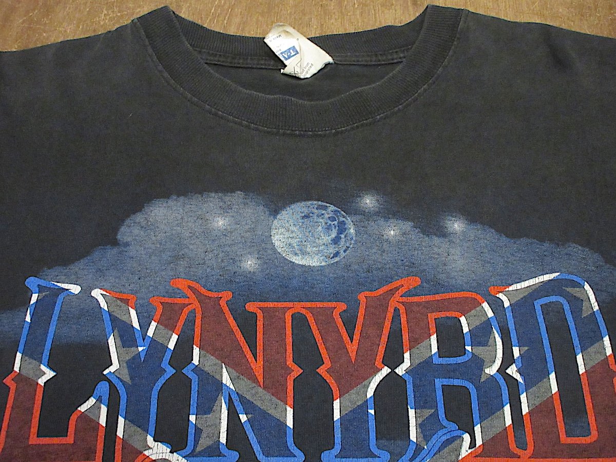 ヴィンテージ Lynyrd Skynyrd 2008 ツアー バンT ビンテージ90's○LYNYRD SKYNYRDプリントTシャツ黒size L○250516z
